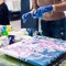 Professional Gloss Pouring Medium 64oz (Half Gallon) - Improves Paint Flow & Cell Effects Creator, Viscosity Adjuster for Art Acrylic Painting
